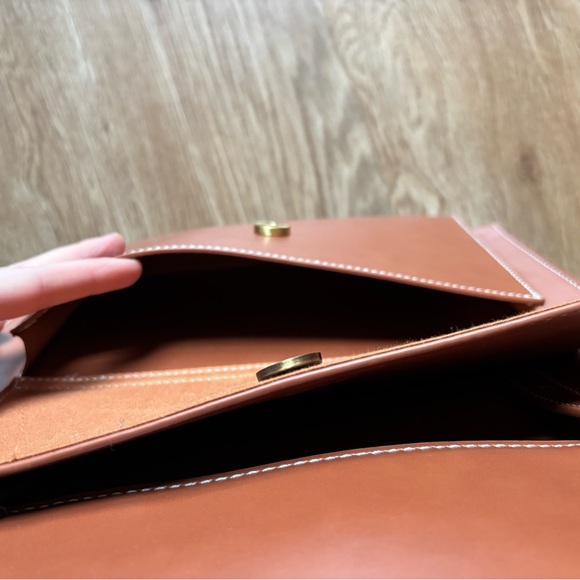 Brown Faux Leather Backpack - Picture 4 of 5